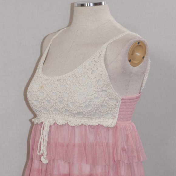 Pink Ruffle Dress - Picture 6 of 12